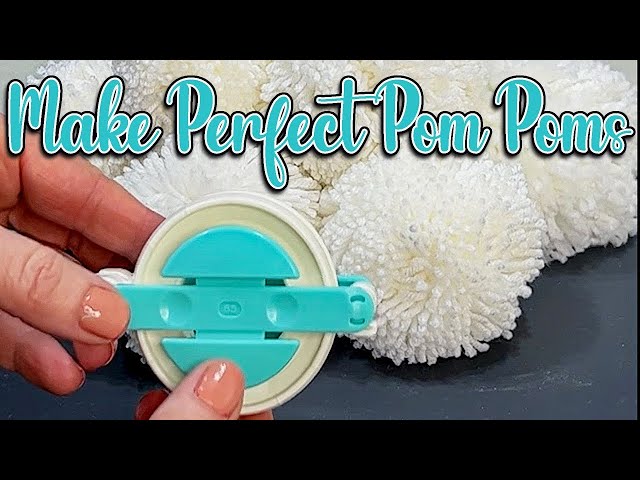 How To Make A Perfect Pom Pom  Clover Pom Pom Maker Tutorial 