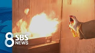 작은 불꽃만 대도 화르르…향수·방향제 화재 조심 / SBS