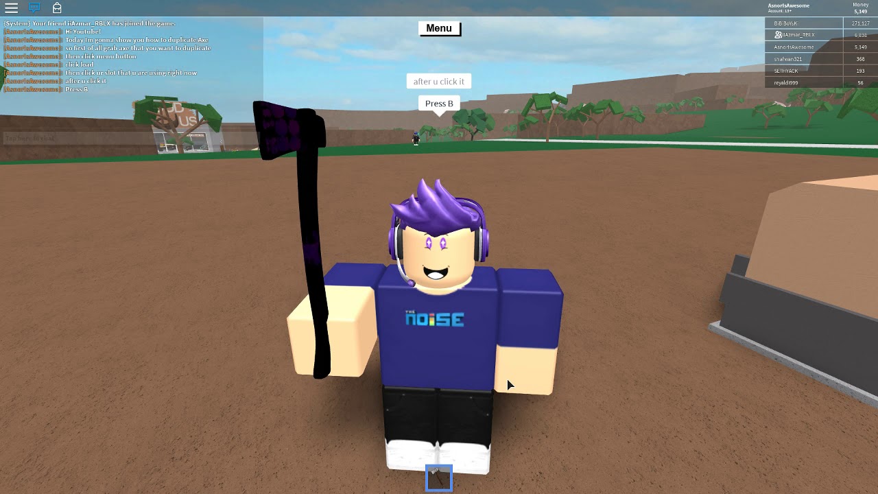 how to get the bird axe easy fast roblox by roboxean