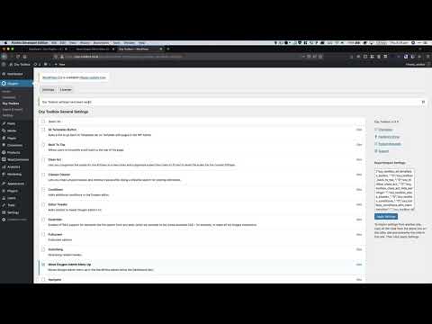 Oxy Toolbox - Move Oxygen Admin Menu Up