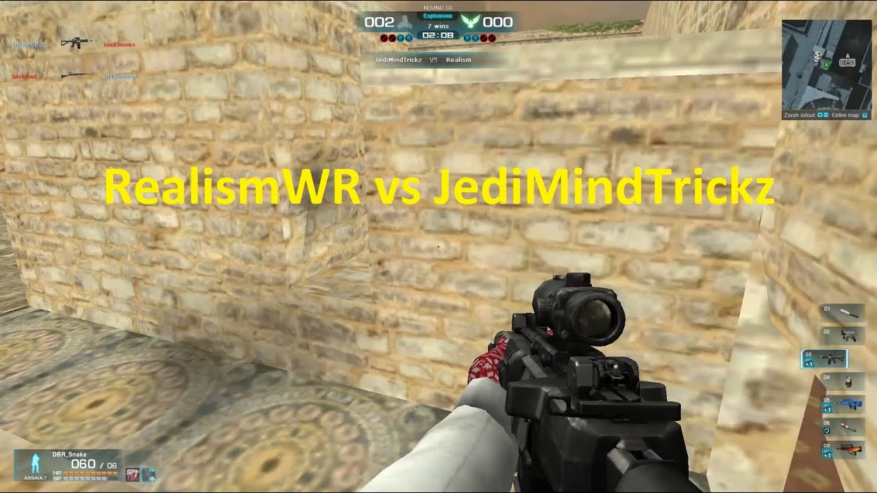 WarRock - Clan War (RealismWR vs JediMindTrickz)