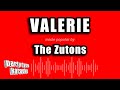The Zutons Valerie Karaoke Version