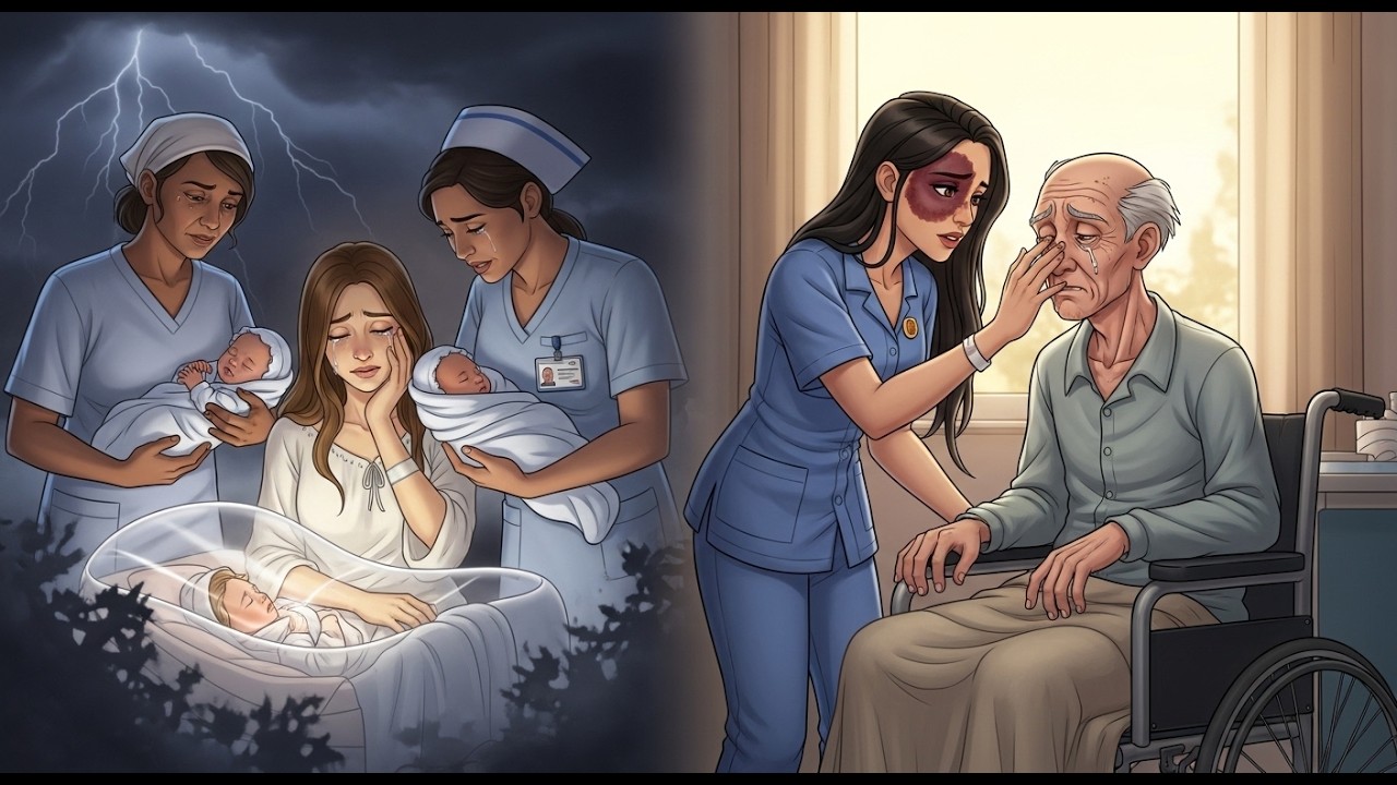 Padre rechaza a su hija por ser discapacitada, pero en su vejez solo ella lo cuida