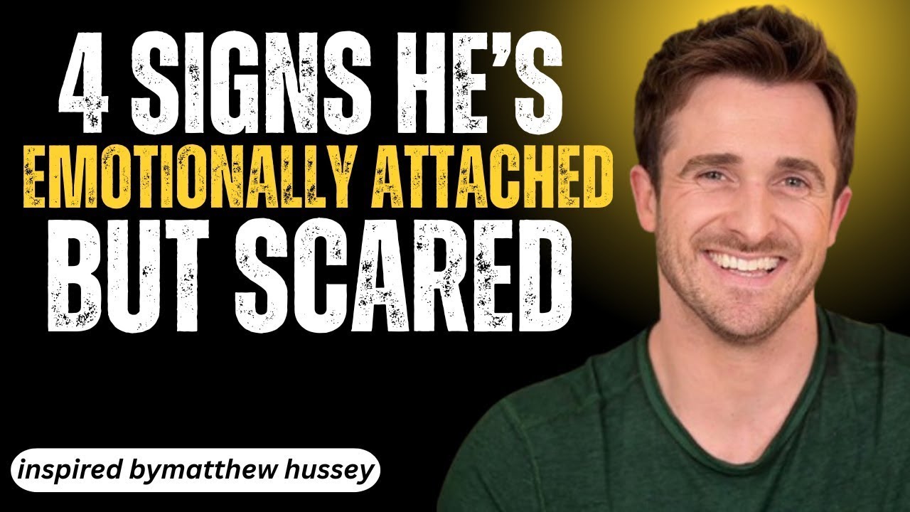“4 Signs He’s Emotionally Attached But Scared | Matthew Hussey Motivation | Speech by Alan Watts.”