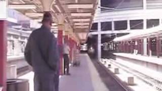 Amtrak P42's Pulling a Stalled HH8 into South Station! RARE!!!!