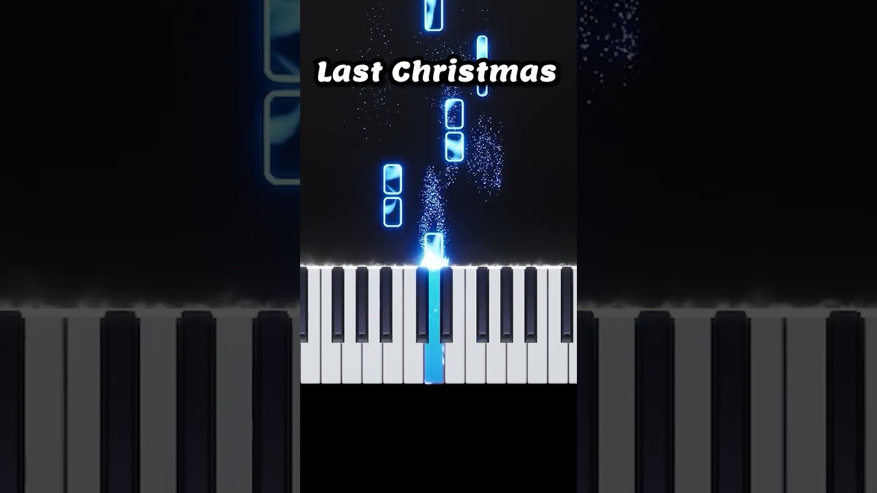 Wham - Last Christmas - Easy Piano Tutorial #easy #piano #tuto