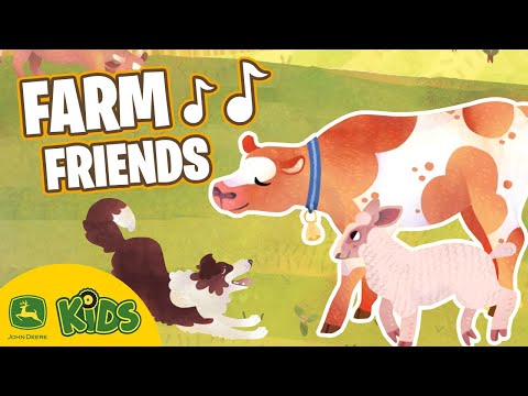 'Farm Friends' Sing-Along 🎤 🐴- | John Deere Kids