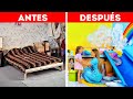 INCREÍBLE TRANSFORMACIÓN DE DORMITORIO || MUEBLES HECHOS A MANO E IDEAS DE DECORACIÓN