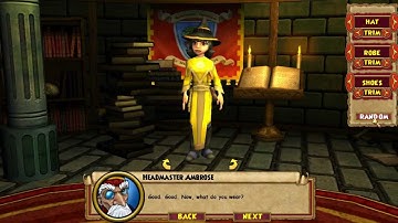 Wizard101 Character Customization / Creation