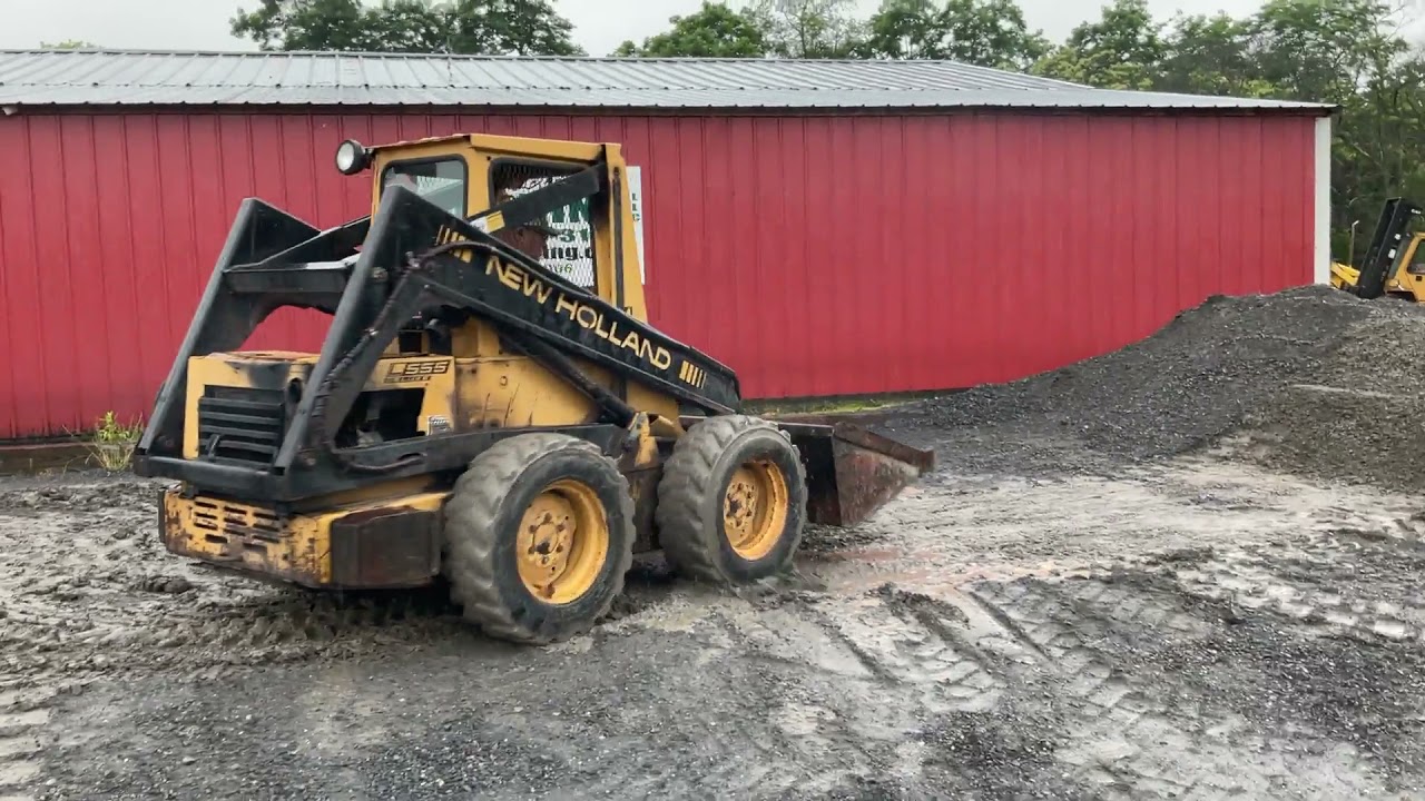 1992 NEW HOLLAND L555 For Sale YouTube