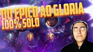 MOBILE LEGENDS -- DO EPICO AO GLORIA MITICA SOLO #1 #MLBB