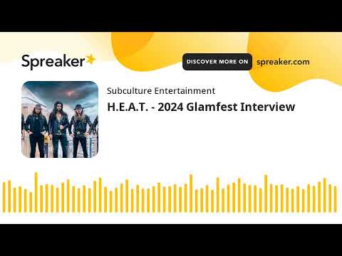 H.E.A.T. - 2024 Glamfest Interview