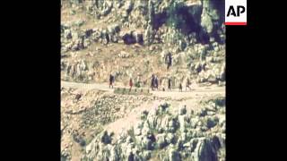 SYND 20 5 74 DAMAGE IN THE LEBANON CAUSED BY SHELLING FROM ISRAELI GUNBOATS