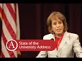 President folt delivers annual state of the university address  atvn tuesday march 26 2024