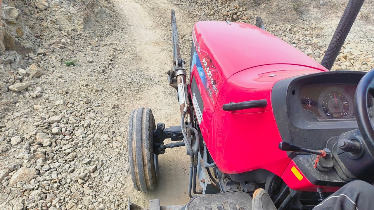 Mahindra Arjun Novo 605 🔥 Full Power Test | Dekho Asli Taaqat 💪 Tractor Ne Hila Diya Khet 
