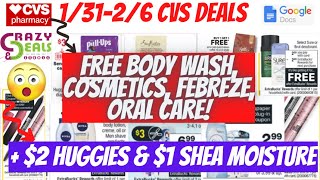 🔥CVS Deals 1/31-2/6 😇 $2 Huggies & $1 Shea Moisture🔥CVS Couponing This Week + 8 MUST DO CVS DEALS