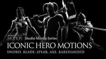 Iconic Hero Motion - Content pack for iClone & ActorCore
