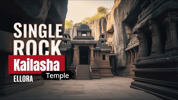 Hoe hebben ze deze tempel uit één enkele rots gehouwen? | Het Kailasa-mysterie