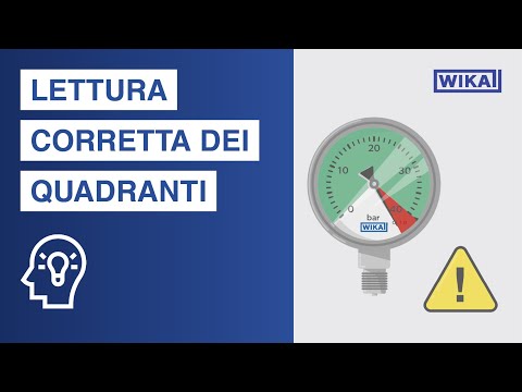 Corretta lettura di manometri e termometri | A cosa occorre fare attenzione?