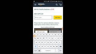 This video shows you how to add amazon gift card code pay balance
..earn cards : https://www./watch?v=j-loivdro4e