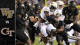 Wake Forest vs. Georgia Tech Football Highlights (2017)