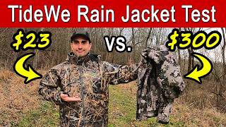 TideWe Rain Jacket vs. $300 GORE-TEX | TEST & Review