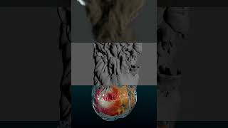 Pyro underwater bubbles simulation test01