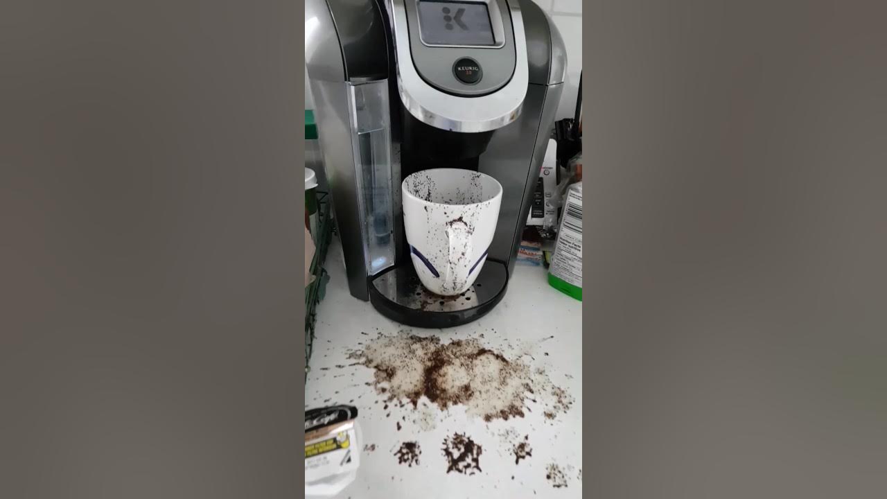 McDonalds McCafe Keurig pod exploded while brewing YouTube