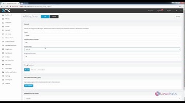 How to add Ring Group in Elastix 5