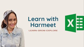 Excel Tutorial I Part - 9 (Smart Art in Microsoft Excel) I Hindi I Harmeet Aulakh