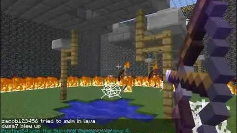 Minecraft mob arena gameplay part 1