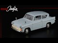 Новая Англия: Ford Anglia 105E Deluxe Pale Blue • Vanguards • Made in England • Масштаб 1:43