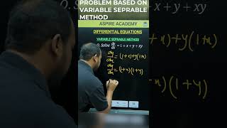 Problem Based on Variable Separable Method | Class 12 Maths | CBSE | ICSE | JEE