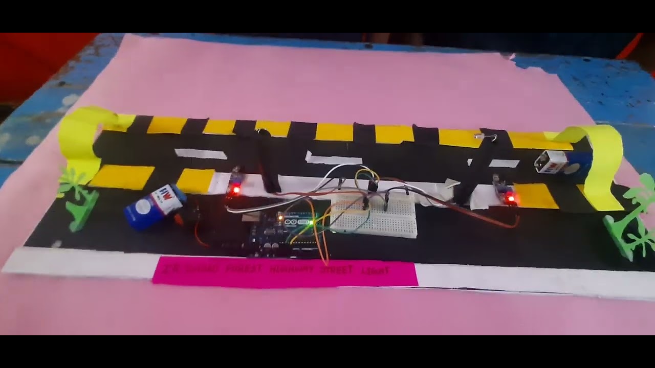 IR BASED FOREST HIGH WAY STREET LIGHTS _ATL PROJECT - YouTube
