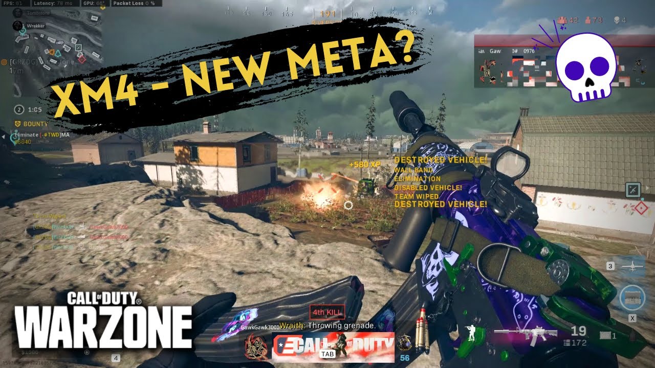 HUNTING squads with XM4 (Possible META?) | Battle Royale | Call of Duty: WARZONE