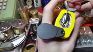 (84) Master Lock Pro-Series 911 picked and gutted
