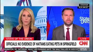 JD Vance Admits To Creating False Story about Haitians Eating Pets