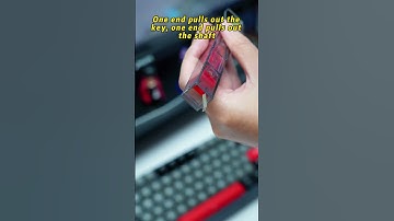 I love this shaft puller. It makes it easy to pull out the shaft and change the key#kemove #keyboard