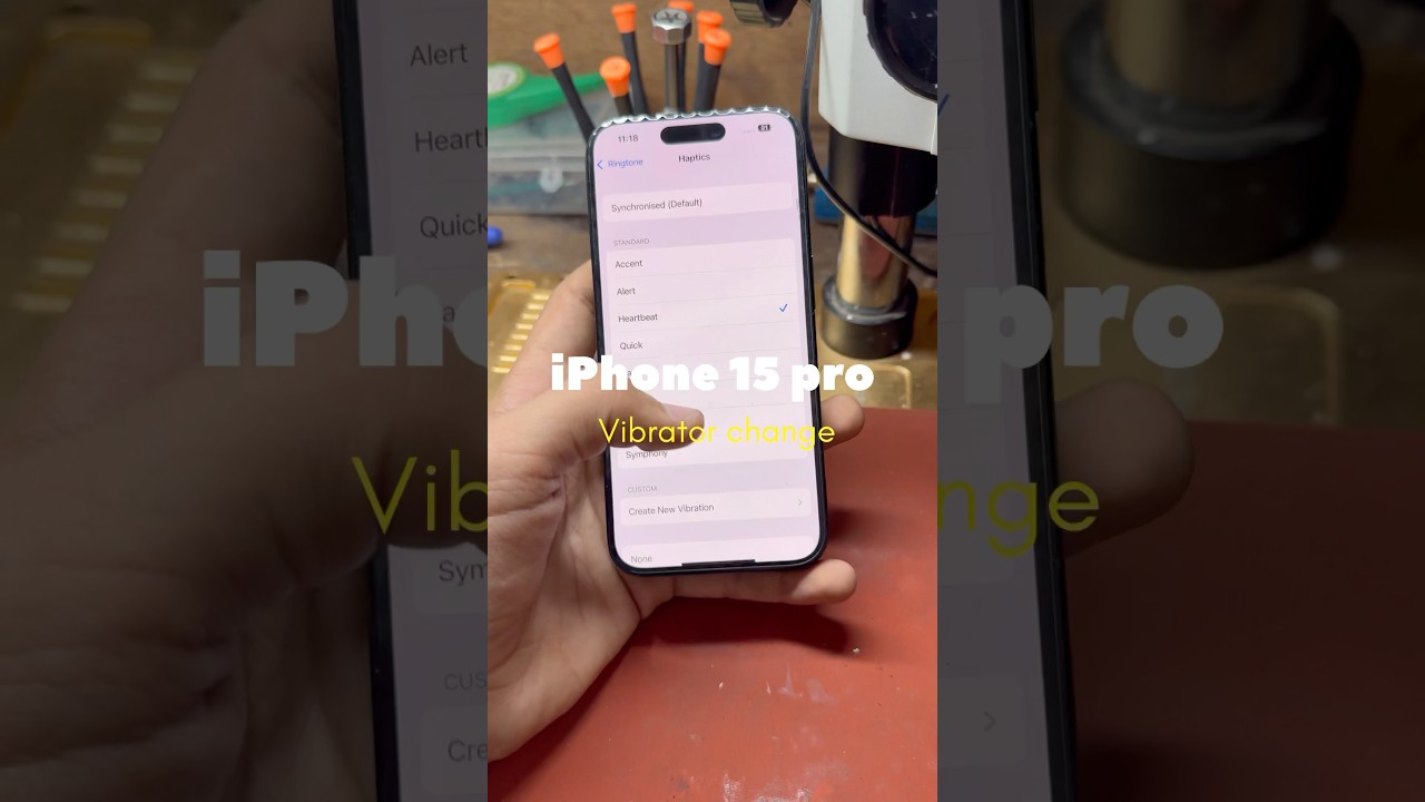 iPhone 15 pro vibrator replacement 