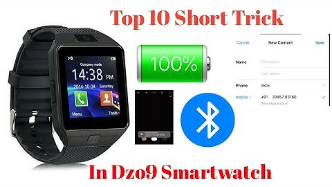Short Trick In Bastex Dzo9 Smartwatch