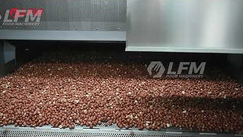 Continuous Peanut Roasting Line, Groundnut Roasting Machine