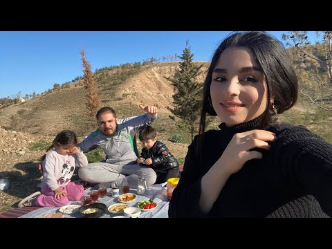 اخدت زوجتي واولادي وفطرنا فطور عفريني بلجبل