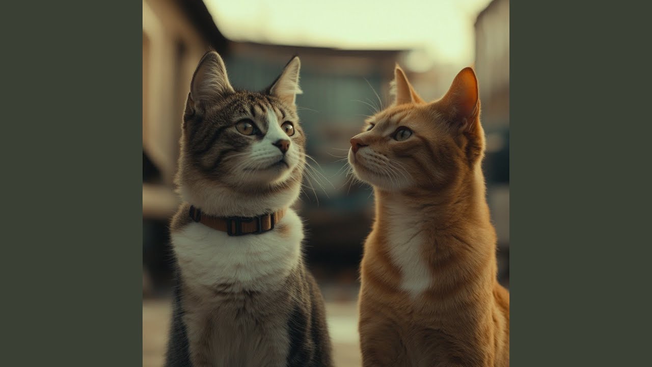 Pets Relax to Gentle Harmonies