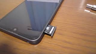 初心者向け Androidスマホのシムカード取り出し 差し込み?