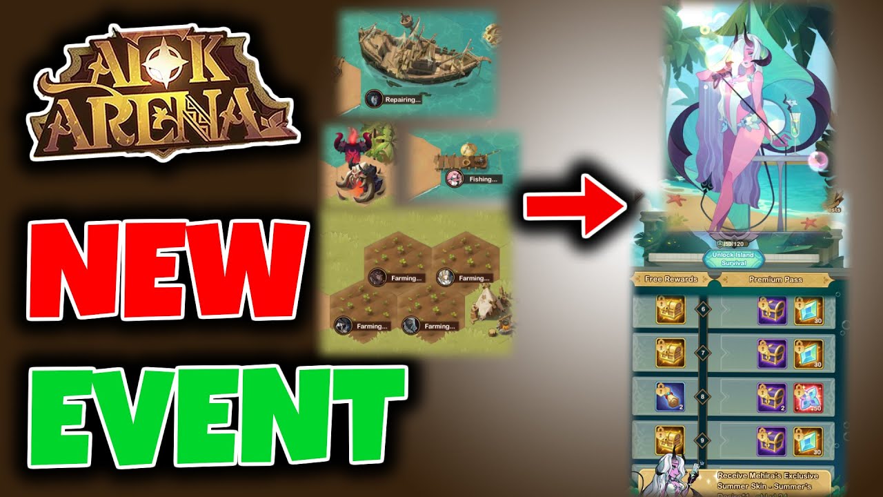 Get Mehira's Skin and loads of other rewards | Island of Solitude Event [AFK ARENA]