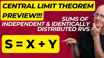 Prob & Stats, Lec 17A: Distribution of Sum of 2 Independent Random Variables (Exponential & Uniform)