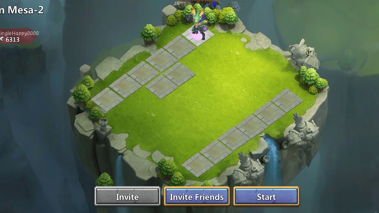 Castle Clash : Storm Mesa 2 for Beginners (no insignia, no obtained destiny's, standar pet)