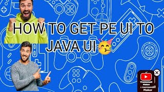 ||How to convert pe UI to Java ui in Minecraft pe🥳🥳🥳||#minecraft #java #pe|| screenshot 4