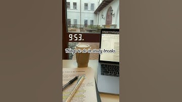 Things to do in your study breaks #exam #study #shorts #students