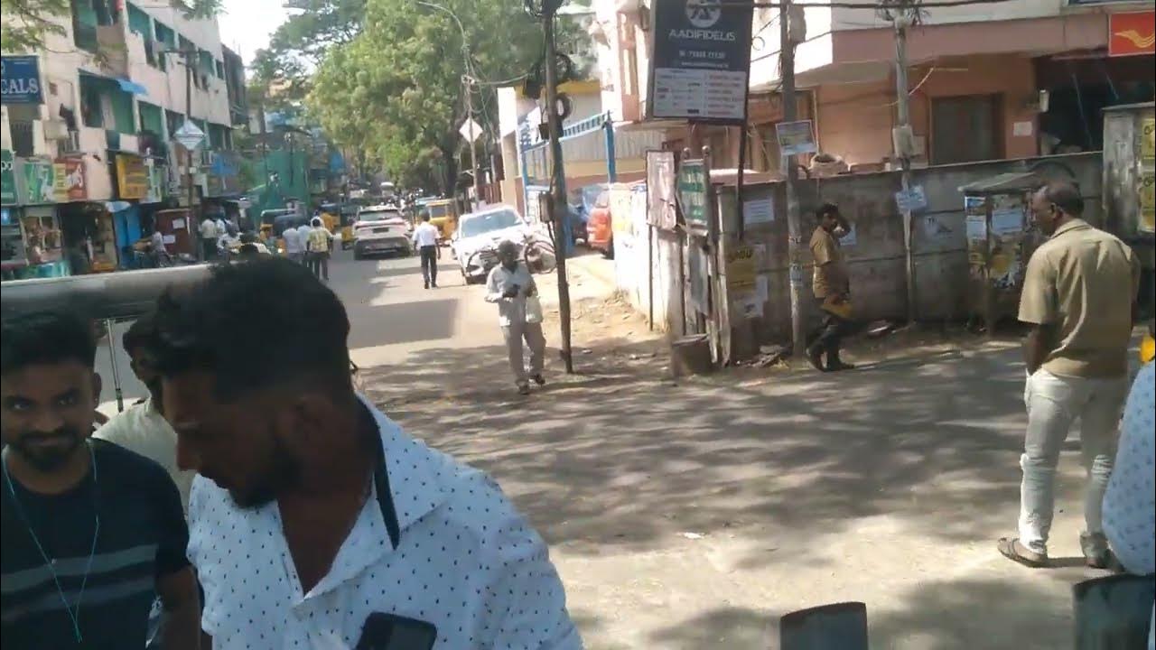 Kodambakkam Railway Station Entrance Area Latest Position as on 14.01